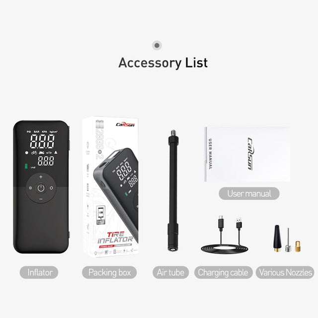 Delve™ Portable Inflator Pump