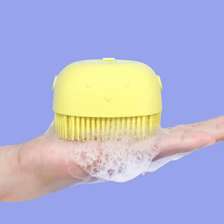 Delve™ Silicone Dog Bath Brush