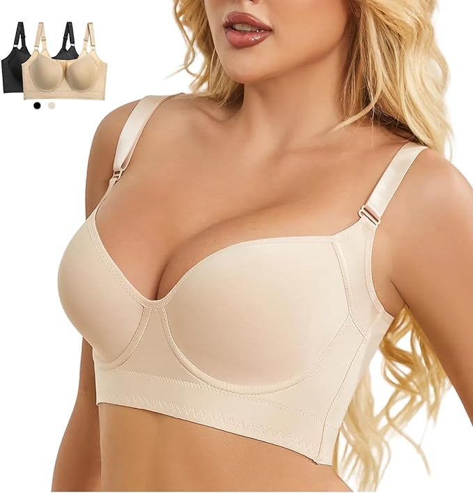 Push-Up Back Smoothing Bra