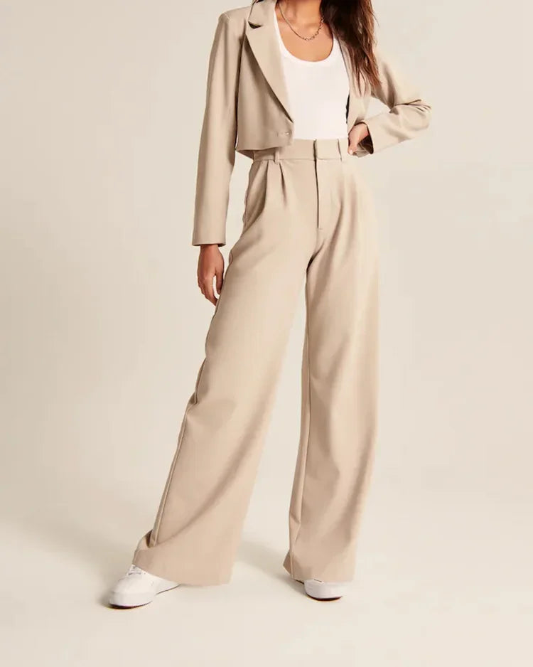 Delve™ Wide Leg Tailored Pants