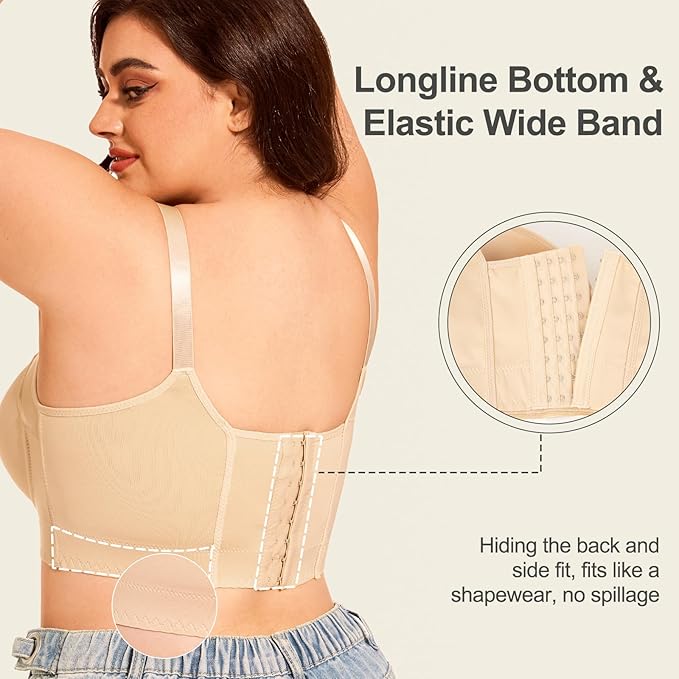 Push-Up Back Smoothing Bra