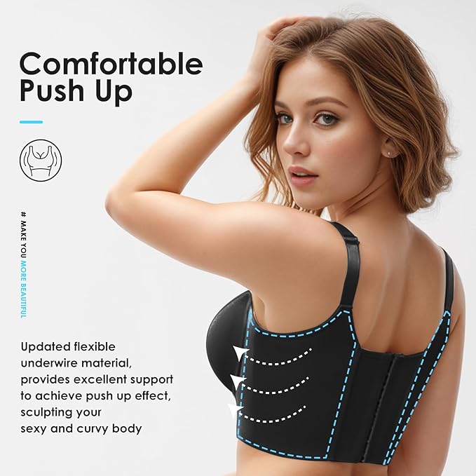 Push-Up Back Smoothing Bra