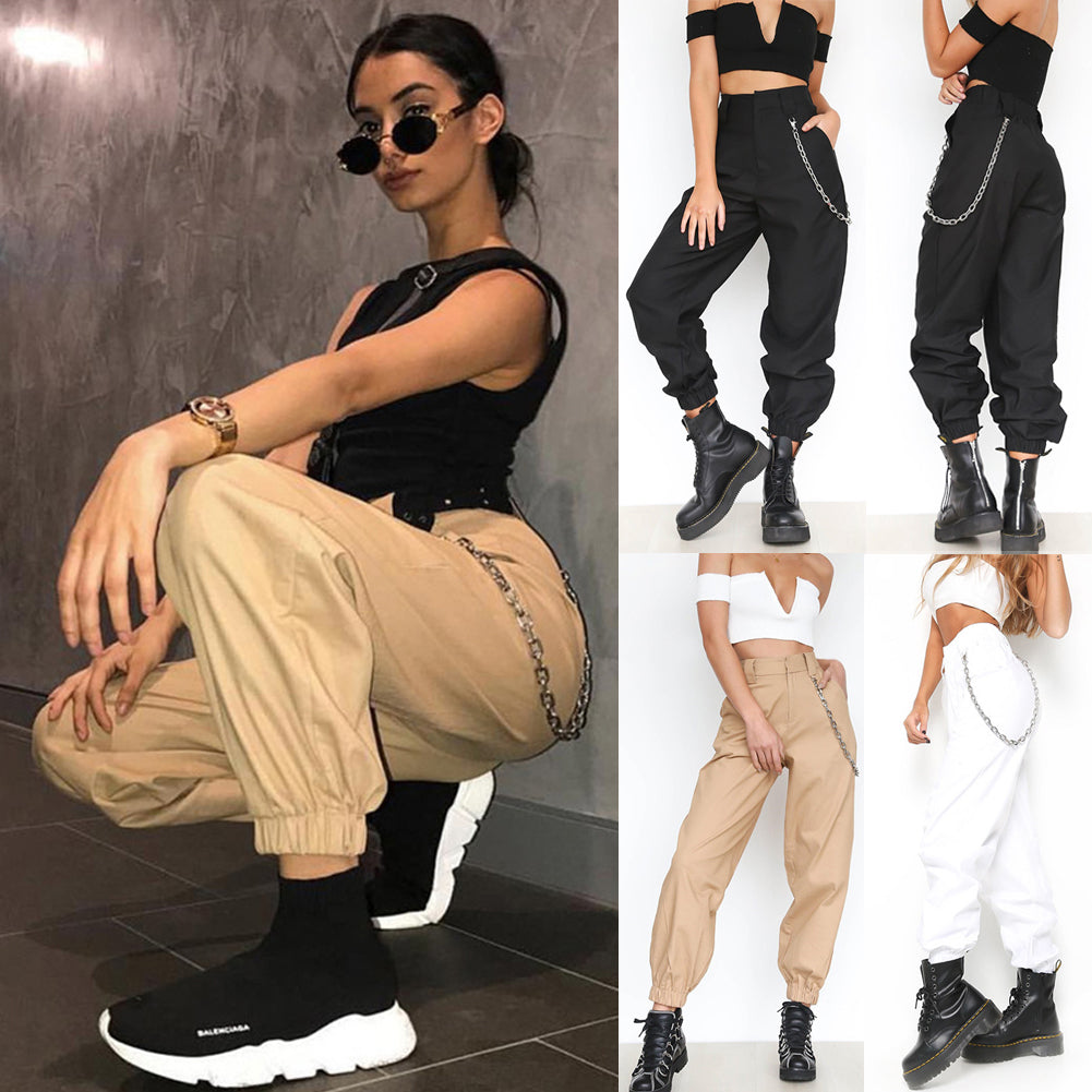 Delve™ Camel Cargo Trousers