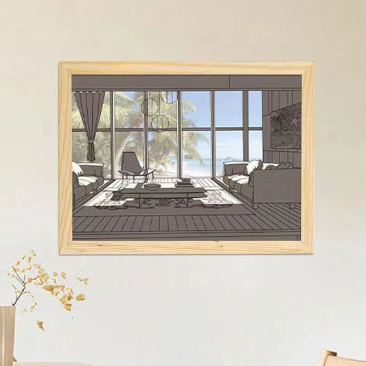 Delve™ Bedside Painting Lamp