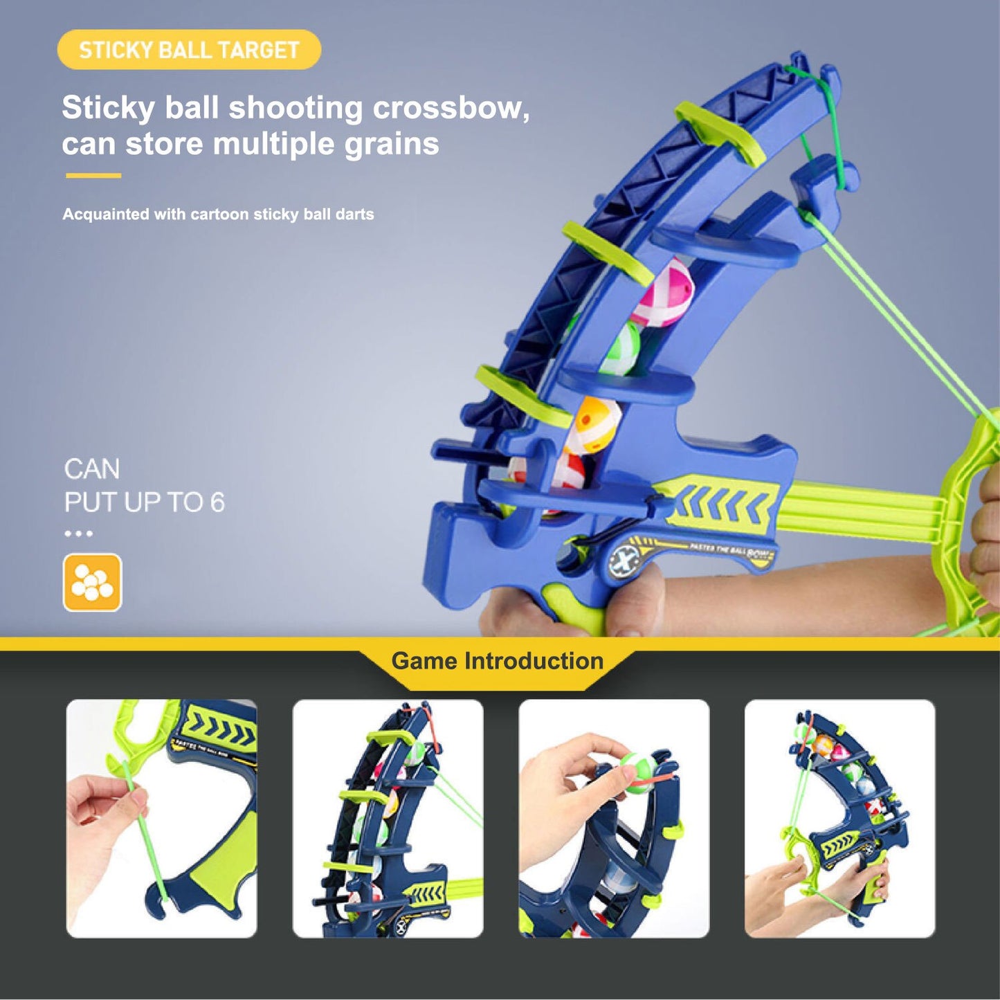 Delve™ Throw Sport Slingshot Target Sticky Ball