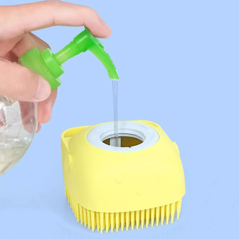 Delve™ Silicone Dog Bath Brush