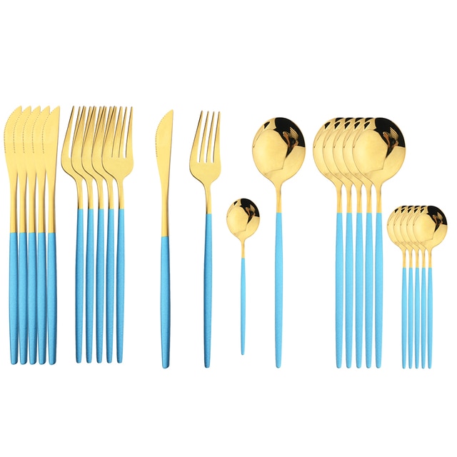 Delve™ 24Pcs Stainless Steel Cutlery Set
