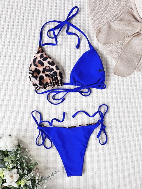 Delve™ Leopard 2 Piece Bikini Set