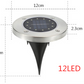 Luxuer™ Solar Garden Disk Light