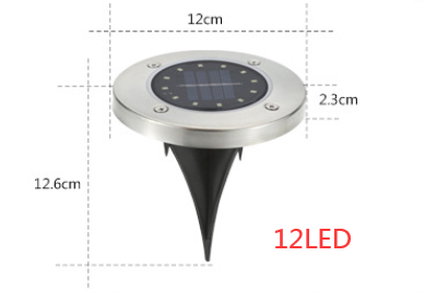 Luxuer™ Solar Garden Disk Light