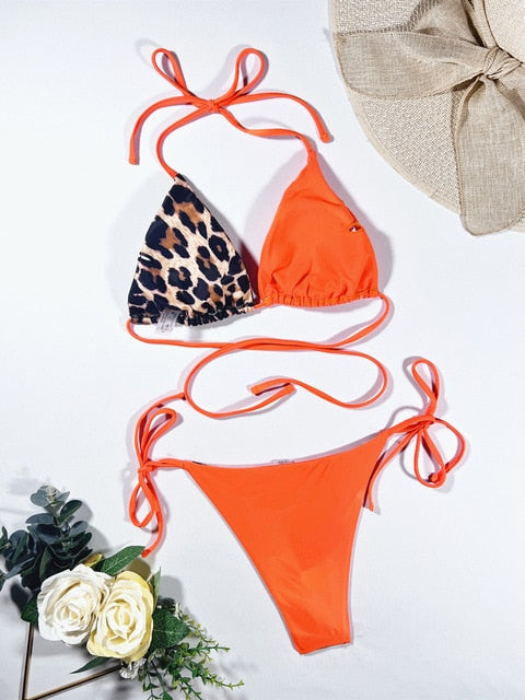 Delve™ Leopard 2 Piece Bikini Set