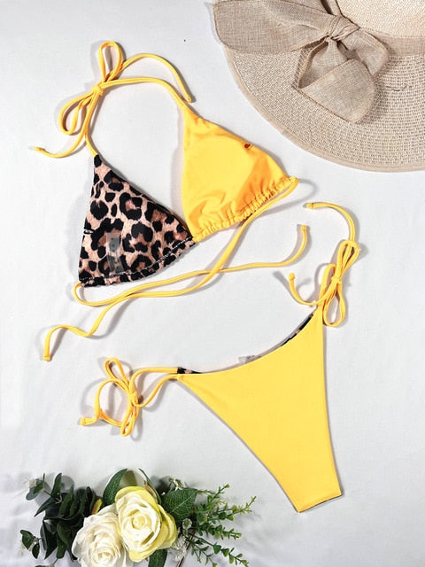 Delve™ Leopard 2 Piece Bikini Set