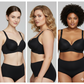 Push-Up Back Smoothing Bra - Black