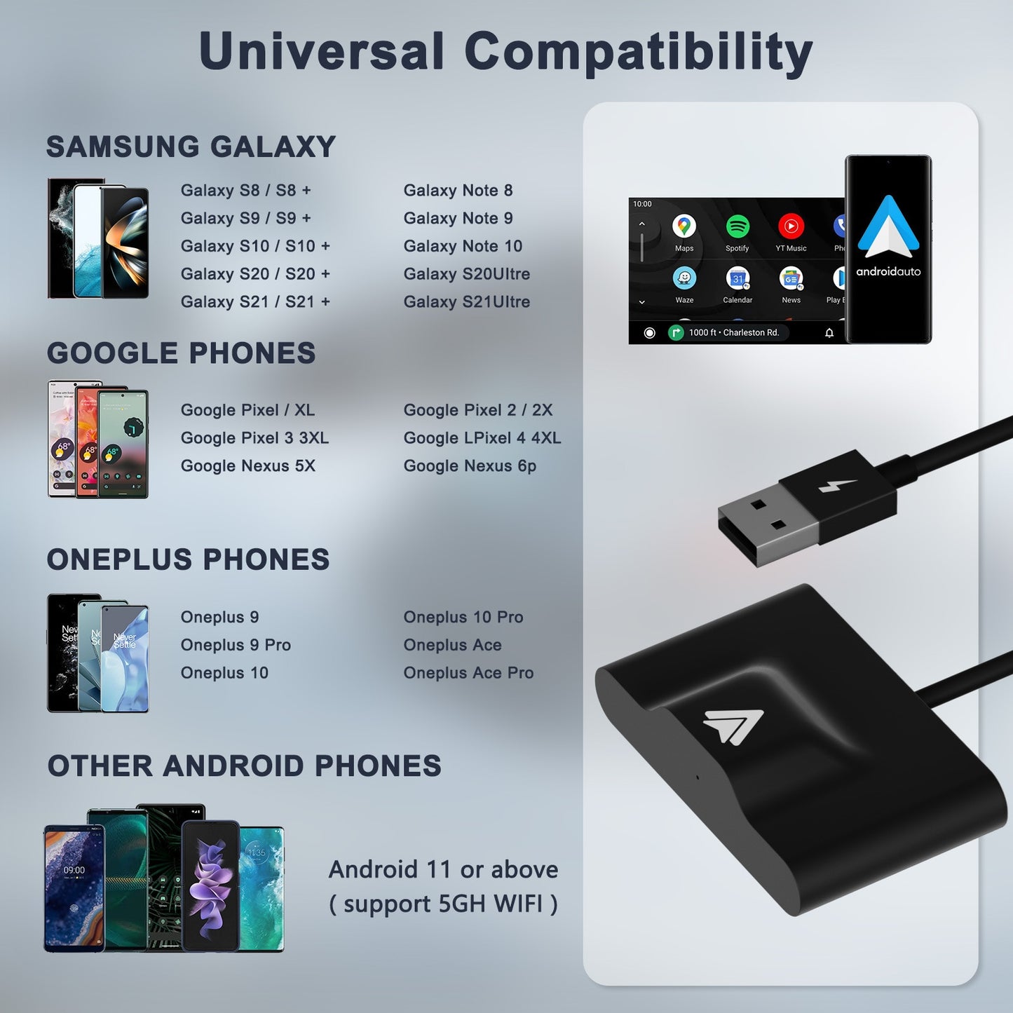 Delve™ Mini Wireless Carplay