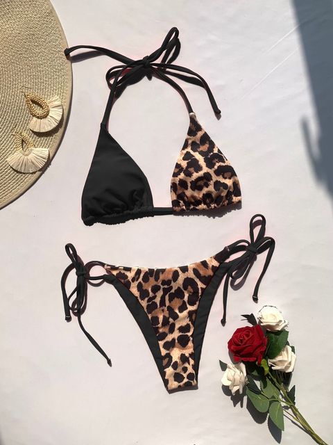 Delve™ Leopard 2 Piece Bikini Set