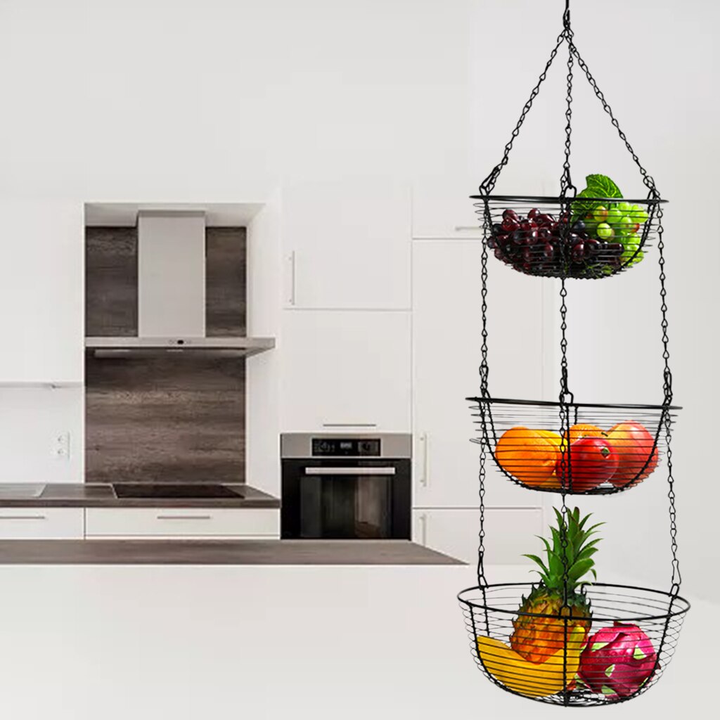 Delve™ 3-Tiers Hanging Fruit Basket