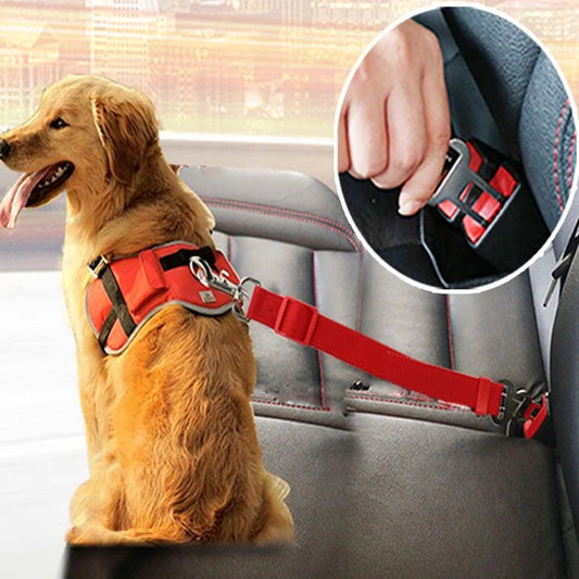 Delve™ Adjustable Dog Safety Seat Belt